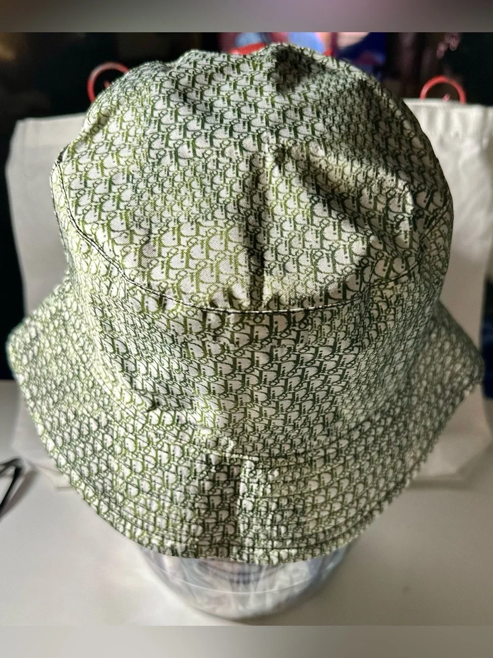 Fashion Inspired Green Bucket Hat NWOT